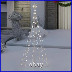 Lighted Diamond Sparkle Star LED Tree 6 Foot Outdoor Christmas Yard Decor