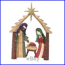 Lighted Nativity Scene Holy Family Display Outdoor Christmas Yard Decoration NEW