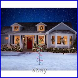 Lighted Spiral LED Tree 7 Foot Outdoor Christmas Yard Decor Remote Display