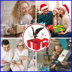 Majestic Bald Eagle Metal Outdoor Statue