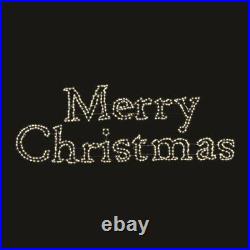 Merry Christmas Yard Art Holiday Sign LED Twinkly Pro Outdoor Large Decoration
