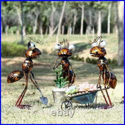 Metal Ant Garden Decor Sculpture Home Patio Lawn Yard Indoor Outdoor Statue Orna