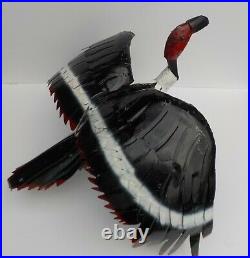 Metal Art Turkey Buzzard Sculpture Animal Figure 32 Across Wings Vulture