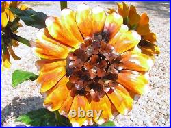 Metal Art garden Flower Sunflower sculpture, Junk Iron Art, 2