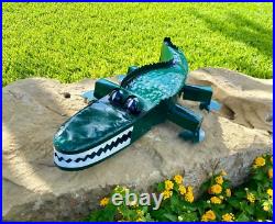 Metal Crocodile Alligator Swamp Yard Art Garden Decor