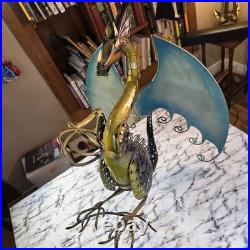 Metal Dragon Garden Sculpture 24 Fantasy Garden Art