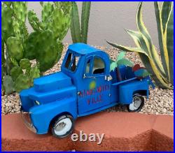 Metal Margaritaville Truck Yard Art Garden Decor