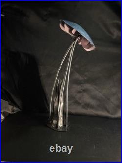 Metal Mushroom Sculpture Yard Art Hand Made