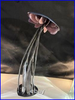 Metal Mushroom Sculpture Yard Art Hand Made