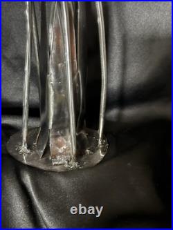 Metal Mushroom Sculpture Yard Art Hand Made