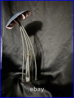 Metal Mushroom Sculpture Yard Art Hand Made