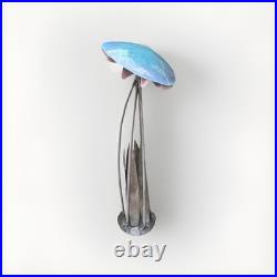 Metal Mushroom Sculpture Yard Art Hand Made