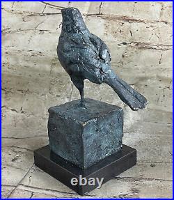 Metal Pigeon Or Dove Bird Statue Figure Garden Yard Decor 100% Solid Bronze Sale