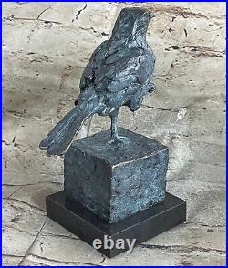 Metal Pigeon Or Dove Bird Statue Figure Garden Yard Decor 100% Solid Bronze Sale