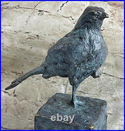 Metal Pigeon Or Dove Bird Statue Figure Garden Yard Decor 100% Solid Bronze Sale