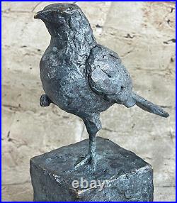 Metal Pigeon Or Dove Bird Statue Figure Garden Yard Decor 100% Solid Bronze Sale