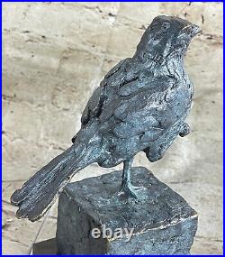 Metal Pigeon Or Dove Bird Statue Figure Garden Yard Decor 100% Solid Bronze Sale