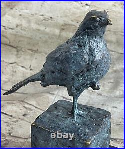 Metal Pigeon Or Dove Bird Statue Figure Garden Yard Decor 100% Solid Bronze Sale