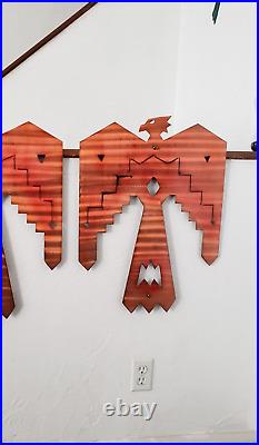 Metal wall Sculpture southwestern Garden Yard Art Wall Hanging 24 Patio Decor