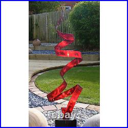 Modern Metal Sculpture Abstract Large Garden Statue Yard Art for Indoor/Outdoor