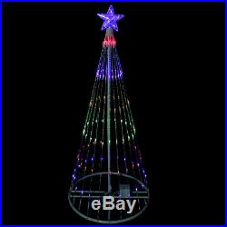 Northlight 4' Multi-Color LED Light Show Cone Christmas Tree Lighted Yard Decor