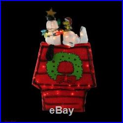 Outdoor Christmas Decorations Snoopy Home Yard Polyester Patio Indoor Northlight