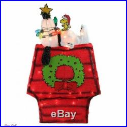 Outdoor Christmas Decorations Snoopy Home Yard Polyester Patio Indoor Northlight