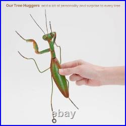 Praying Mantis Tree Hanger Yard Decorations Whimsical Tree Sculpture Outdo