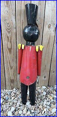 Recycled Metal Holiday/Christmas Soldier-Garden Yard Decor