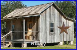 Rustic Barn Star, inside room, Yard, Farmhouse Decor, 36 Large Metal Star (24pcs)