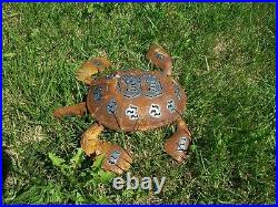 Rusty Metal Turtle Yard Art and Garden Decor Choose from 3 Sizes