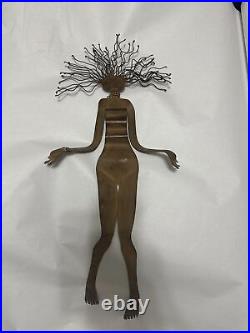 Studio Art Metal Sculpture Yard Art Hand Made Signed by TIHANY