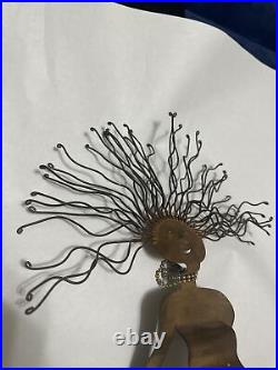 Studio Art Metal Sculpture Yard Art Hand Made Signed by TIHANY