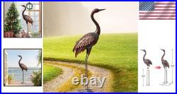 Sturdy Floor Mount Crane Sculpture