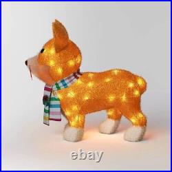 Target Wondershop 21.5 Lit Tinsel Corgi Dog Christmas Indoor/Outdoor Sculpture