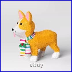 Target Wondershop 21.5 Lit Tinsel Corgi Dog Christmas Indoor/Outdoor Sculpture