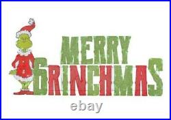 The Grinch 6-FT LED MERRY Grinchmas Shimmering Christmas Yard Decor Sculpture