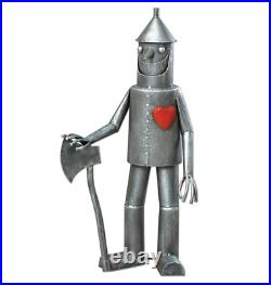 Tin Man Yard Art Wizard of Oz Out Door Metal Garden Sculpture Patio Statue Decor