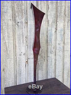 Vase Abstract Metal Art Sculpture Modern Yard Indoor/Outdoor Garden Holly Lentz