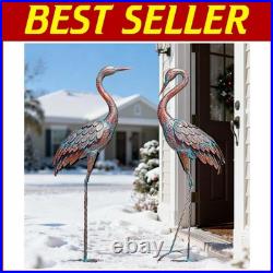 Weather-Resistant Heron Statues, 47-48 Inch
