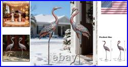 Weather-Resistant Heron Statues, 47-48 Inch