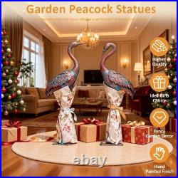 Weather-Resistant Heron Statues, 47-48 Inch