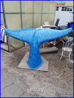 Whale Tail Yard Art Statue and Sculpture for Garden Lawn Patio Restaurant