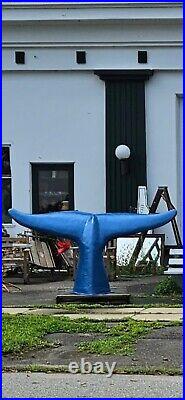 Whale Tail Yard Art Statue and Sculpture for Garden Lawn Patio Restaurant