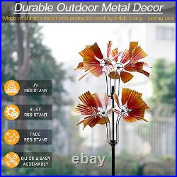 Wind Spinner Large Kinetic Metal Sculpture Outdoor Garden Yard Decoration 82 H