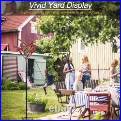Wind Spinner Large Metal Sculpture for Outdoor Lawn Yard Art Garden Decoration