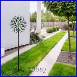 Wind Spinner Large Metal for Outdoor Yard Art Sculpture Patio Lawn Garden Decor