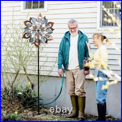 Wind Spinners Outdoor for Yard and Garden, Metal Large Sculptures 84 Inch