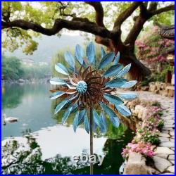 Windmill Metal -Weatherproof Yard Decor & Christmas Gift, Breeze-Rotating