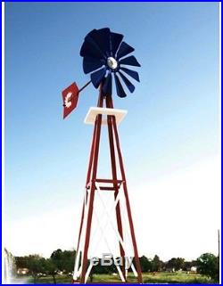 Windmill for Your Yard Decorative Garden Wind Mill Metal Decor Outdoor Sculpture